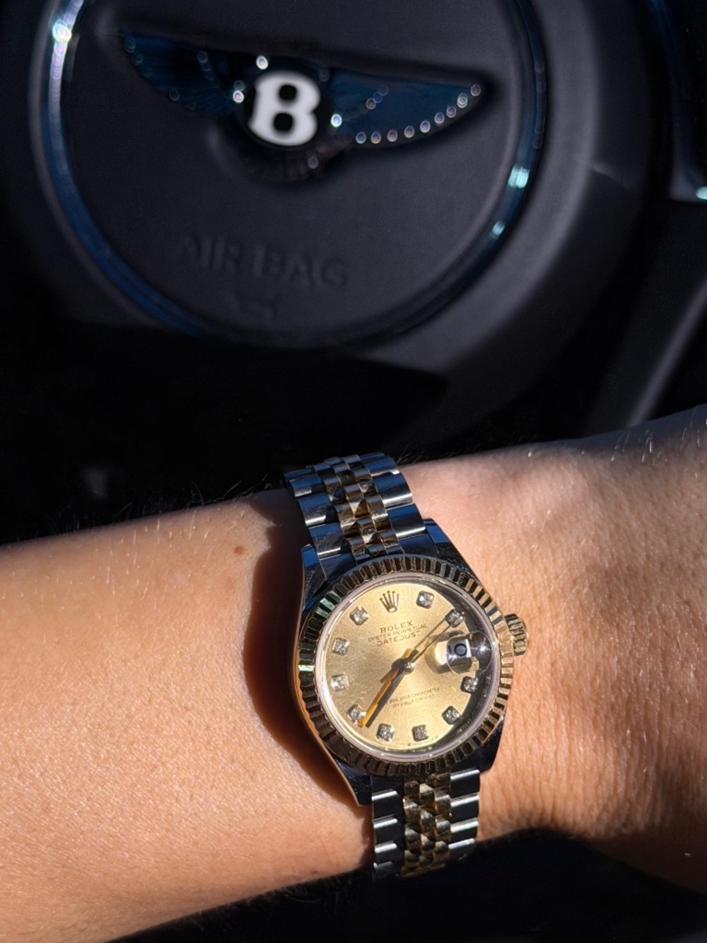 Rolex Lady-Datejust 28 (Reference 279173) Diamond Dial 💎